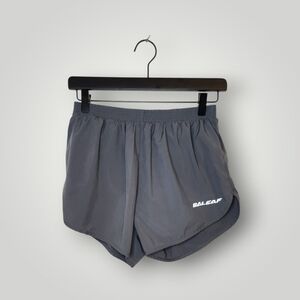 BALEAF Womens Grey Lined with Pockets Athletic Running Shorts s S